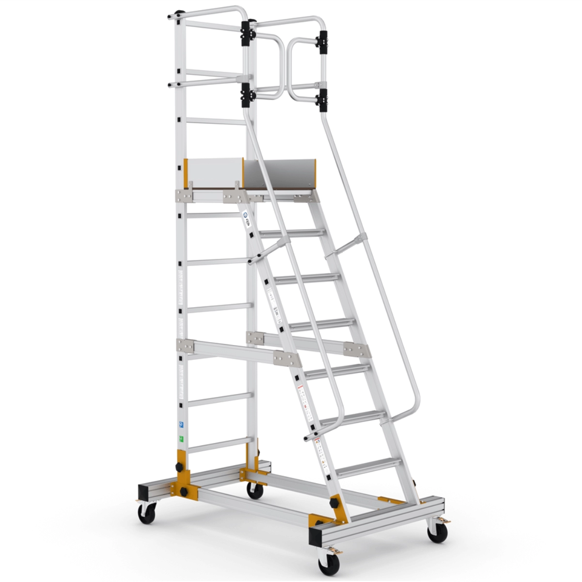 Platforma mobila profesionala RD38 din aluminiu, H lucru 3,8m Platforma mobila profesionala RD38 din aluminiu, H lucru 3,8m